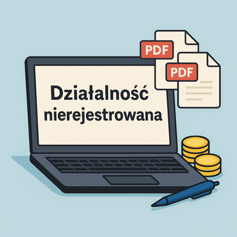 Działalność nierejestrowana 2025 – jak legalnie dorobić bez zakładania firmy?